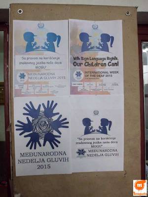 Medunarodna nedelja gluvih 21 27 septembar 20154