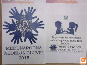 Medunarodna nedelja gluvih 21 27 septembar 20152