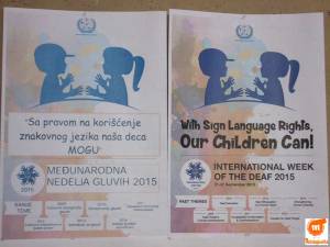 Medunarodna nedelja gluvih 21 27 septembar 20150